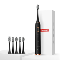 Lenovo brosse à dents électrique chargement USB étanche retrait de la Plaque dentaire 12 modes de nettoyage brosse à den