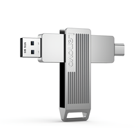 Lenovo SX5 Pro Type-C & USB3.2 Solid State Flash Drive 1 To 512 Go 256 Go 128 Go Double Interface Rotation à 360 ° Disqu