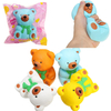 Lente Rising Squishy 13 * 10 * 7 CM Pu ours Simulation Stress Relief Jouets Avec Emballage Collection Cadeau