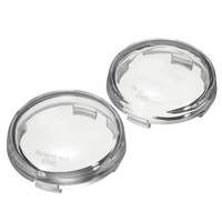 Lentille de lumière de signal de tour de moto pour couvrir Harley dyna softail sportster 1986-2015