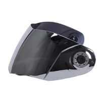 Lentille de visières de casque de moto pour Jiekai 105 argent / Colorful / clair