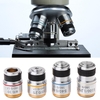 Lentille objectif achromatique en métal 100X pour microscope biologique