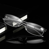 Lentilles de lecture de lentille de résine dacier inoxydable Lunettes de presbytie de demi-trame