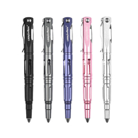 LeoHanSen T11 Stylo tactique multifonctions en acier au tungstène Attack Tête décriture pour outil de survie en ple