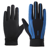 Les gants décran tactile antidérapants en silicone pour hommes épaississent le gant de doigt complet coupe-vent