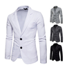 Élégant 2 Boutons Casual Blazers Veste de costume pour les hommes