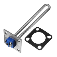 Élément chauffant électrique de bride délément de chauffage de leau de CC 24V 600W avec le joint