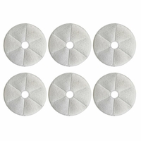 Élément de filtre à eau 6pcs 153mm pour distributeur automatique deau pour animaux de compagnie 3L