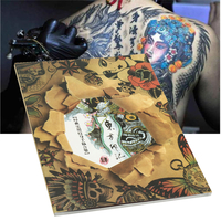 Éléments traditionnels chinois traditionnels de 108 pages de conception de tatouage Flash livre