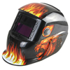  léopard énergie solaire automatique assombrissement soudure électrique de masque casque