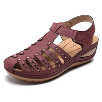LOSTISYRivetLightweightSoftSandalesCompensées