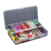 Lot de leurre de pêche ZANLURE Soft leurre leurre dur Paillette connecteur de crochet de pêche