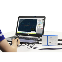 LOTO OSC2002L (OSC2002 + analyseur logique) Oscilloscope portable numérique virtuel PC 2 canaux bande passante 50Mhz don