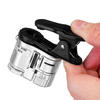 Loupe de microscope portable 60X avec lampe UV Counterfeit et lumière LED