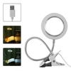 Loupe LED Lampe USB Charge Table Light Lampe Clip-on Beauty Tattoo Reading