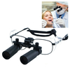 Loupes dentaires avec loupe 6.0x Champ de vision de 45 mm Flip-Up Loupe optique en verre flexible Dentisterie Loupe pour