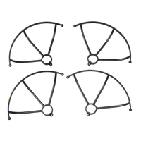 LS-MIN Mini WiFi FPV RC Drone Quadricoptère Pièces De Rechange Hélices Hélices Garde Couverture De Protection 4 Pcs