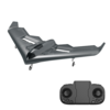 LSRC B2 Avion de chasse furtif 335mm Envergure 2, 4 GHz 2CH EPP Avion électrique RC Avion RTF