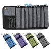 LUCKSTONE 500D Oxford Tissu Pliant Camping Pegs Sac De Stockage Des Ongles Multi-poche Tackle Sacs Descalade