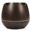 Luckyfine 7Color Light 400ML Diffuseur dAromathérapie En Grain De Bois Portable Humidificateur À Brume Fraîche À Ul