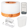 LuckyFine Diffuseur dhuile essentielle Aroma 500ml Télécommande Humidificateur dair Aromatherapy