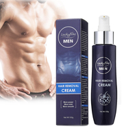 Luckyfine Mens Crème Démaquillante Extra Douce Stop Croissance Des Cheveux Pour Zones Sensibles Formule Puissante