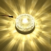 Luminaire de plafond en cristal moderne 5W plafonnier encastré lampe de lustre pour couloir dallée