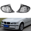 Luminaires latéraux en allure de coin pour BMW E46 3-Series 4DR 02-05 325i 330i Lens transparent