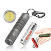 Lumintop Silver Fox 2.0 760LM EDC LED Keychain Flashlight with 14500 USB-C Charging Battery,  Powerful Magnetic Tail Mini