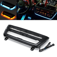 Lumière décorative de panneau de porte intérieure de lumière ambiante en fibre de carbone LED pour BMW F30 F31