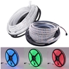 Lumière de bande du tube RVB LED de silicone de 5M 12MM SMD3535 120LED / M IP68 pour le réservoir de poissons médiocre d