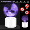 Lumière de tueur de moustique 3D pour alimentation USB à usage intérieur sans rayonnement pour bébé