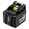 Lumière LED MAK-14.4B-Li 9.0Ah remplacement doutil électrique Batterie 14.4V outil pour Makita BL1430 BL1440