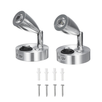 Lumières blanches de lecture intérieures de 12V LED avec le commutateur pour le bateau de caravane de camping-car