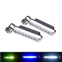 Lumières de décoration de véhicule à énergie éolienne LED pour vélo de moto
