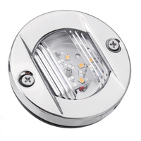 Lumières de traverse arrière de poupe rond de 12V LED 2835 pour lacier inoxydable de montage incorporé marin de bat