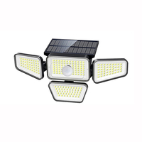Lumières dinondation de capteur de mouvement imperméables de lumière de sécurité menée extérieure solaire de 270LED