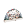 Lumières LED Village de Noël Cadeaux danniversaire de Noël Décorations de Noël pour la maison Ornements Cadeau Joue