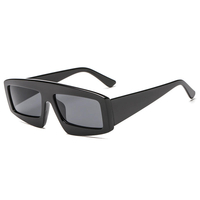 Lunettes anti-UV pour hommes Lunettes de soleil carrées irrégulières