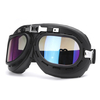 Lunettes de casque rétro coupe-vent Moto Ski Scooter ATV Flying Eyewear Lunettes