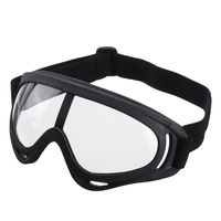 Lunettes de course de moto Lunettes anti-buée Brouillard de poussière Splash Eye Shield Protection de travail