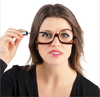 Lunettes de lecture à lentille rotative agrandie,  maquillage pliable,  utilisation de lunettes pour femmes