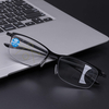 Lunettes de lecture anti-bleues multifocales multifocales progressives unisexes à zoom automatique intelligent