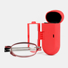 Lunettes de lecture portables unisexes pliables en métal plein cadre Lunettes presbytes