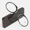 Lunettes de lecture portatives légères de personnalité de pince-nez unisexe Lunettes presbytes avec étui