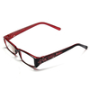 Lunettes de lecture presbytes de cadre de fleur de diamant féminin rouge sans lunettes 1.0 1.5 2.0 2.5 3.0 3.5 4.0