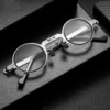 Lunettes de lecture rondes bloquant les lunettes de lumière bleue lecteur pliable Ultra mince lunettes en papier lunette