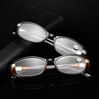Lunettes de lecture sans monture unisexes avec étui Lunettes presbytes dordinateur multicolores