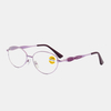 Lunettes de lecture unisexes anti-bleu en métal léger plein cadre résistant à lusure lunettes presbytes