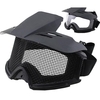 Lunettes de moto tactiques Lunettes CS Mesh PC Lens-Bproof